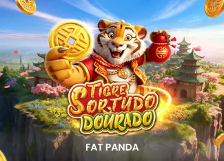 FatPanda : Tigre Sortudo Dourado - SPONSOR777